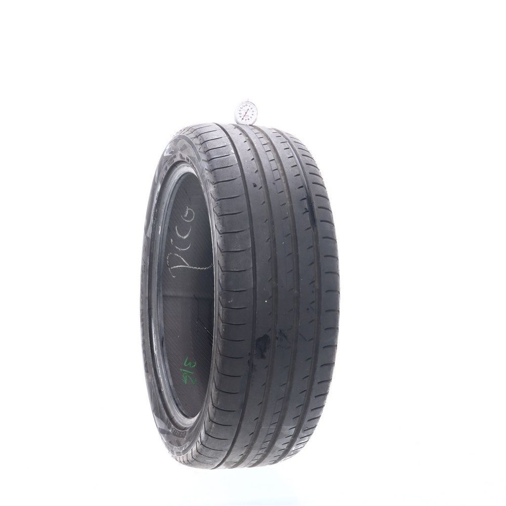 Set of (2) Used 245/45R20 Yokohama Advan Sport V105 103Y - 8-9/32 - Image 1