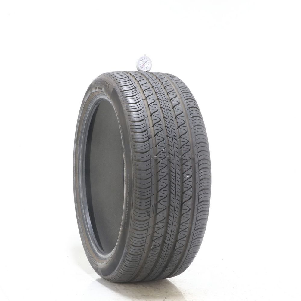 Set of (4) Used 235/40R19 Continental ProContact RX ContiSilent T1 96W - 8.5/32 - Image 1