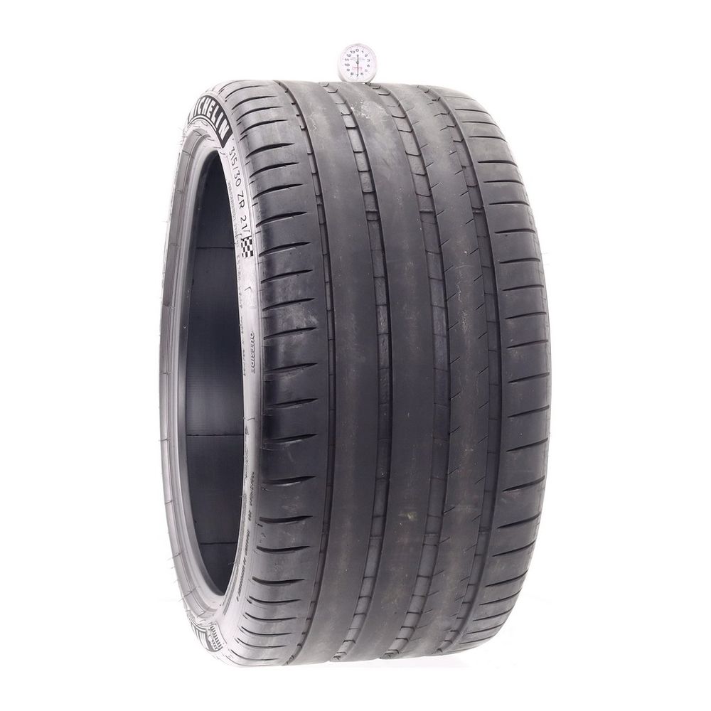 Set of (2) Used 315/30ZR21 Michelin Pilot Sport 4 S ND0 105Y - 5.5-7/32 - Image 4