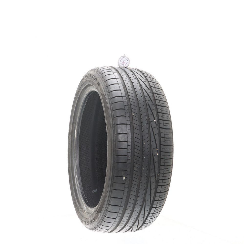 Set of (2) Used 245/45R19 Goodyear Eagle RS-A2 98V - 7-8.5/32 - Image 1