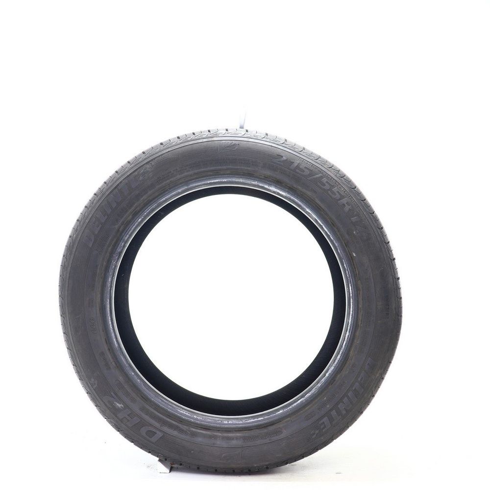 Set of (4) Used 215/55ZR17 Delinte DH2 Eco 98W - 7.5-8.5/32 - Image 6