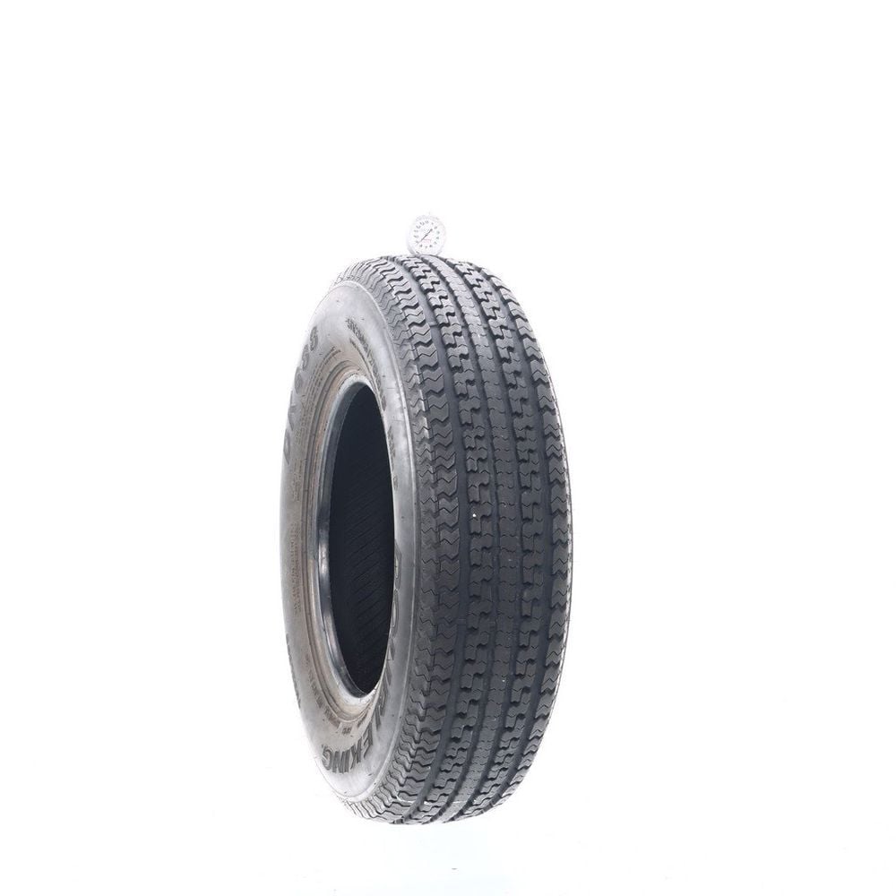 Set of (2) Used ST 205/75R15 Double King DK688 107Q D - 8.5-9/32 - Image 1