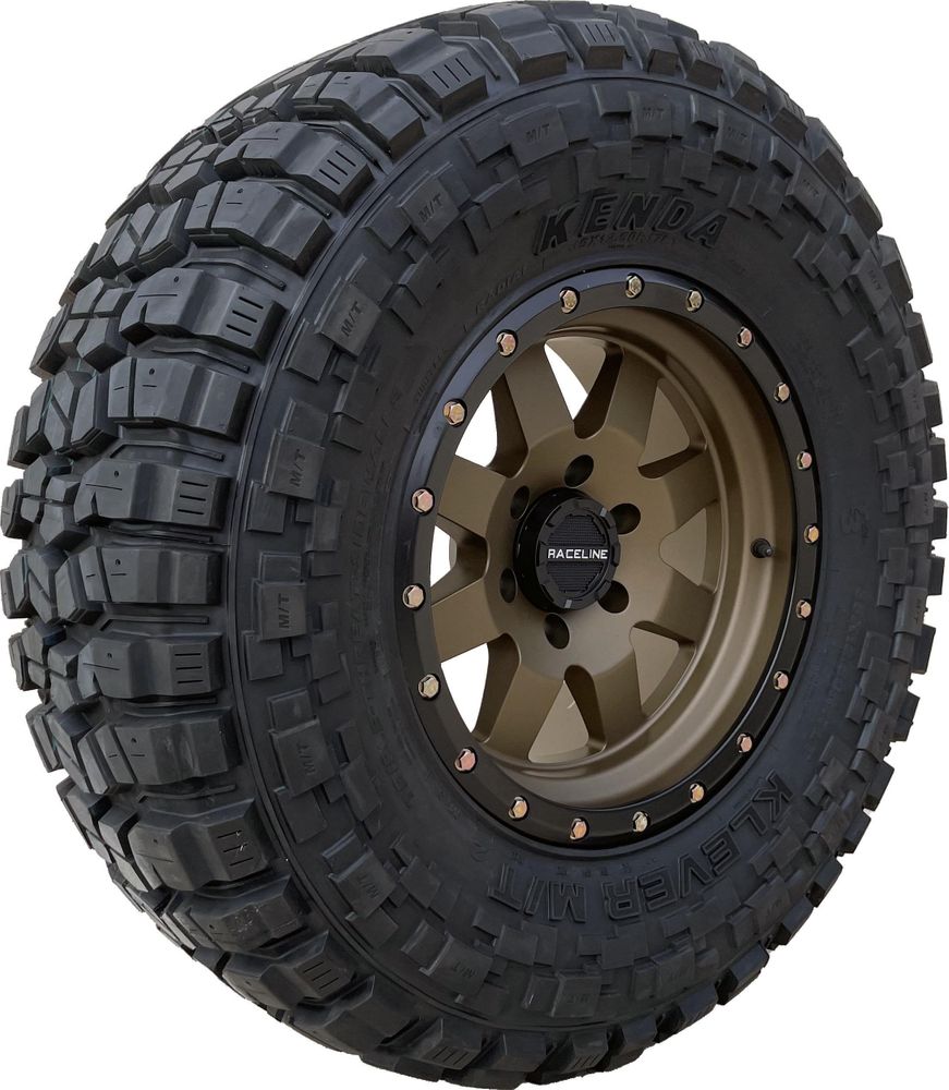 Set of (2) New LT 245/75R17 Kenda Klever MT2 KR629 121R - Image 1