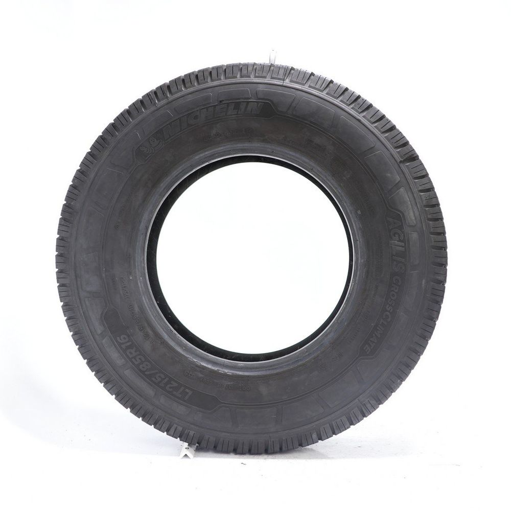 Set of (4) Used LT 215/85R16 Michelin Agilis CrossClimate  115/112R E - 8-9/32 - Image 6