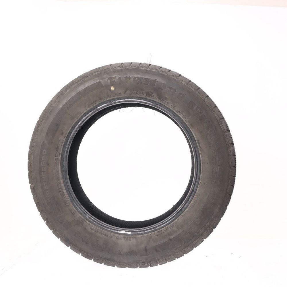 Set of (4) Used 225/65R17 Firestone WeatherGrip 102H - 8-8.5/32 - Image 3