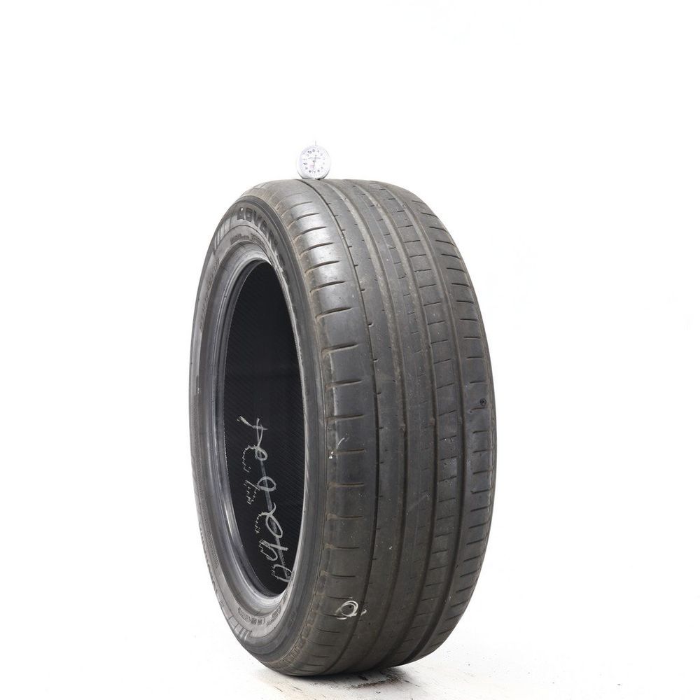 Set of (2) Used 235/50ZR19 Yokohama Advan Sport V107 MO1 99Y - 7.5-8.5/32 - Image 1