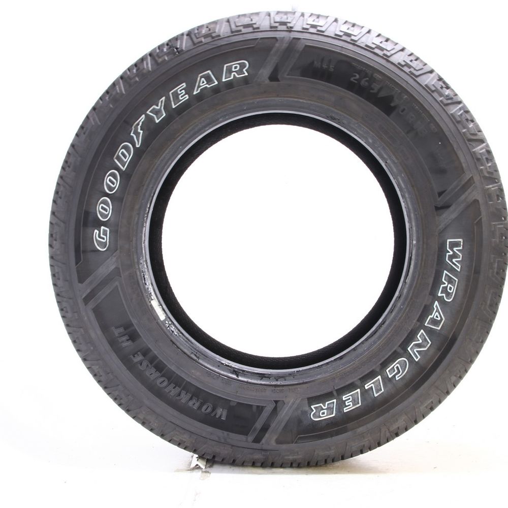 Used 265/70R18 Goodyear Wrangler Workhorse HT 116T - 10/32 - Image 3