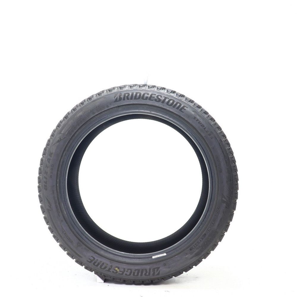 Set of (2) Used 225/45R17 Bridgestone Blizzak WS90 Studless 91H - 9-9.5/32 - Image 6