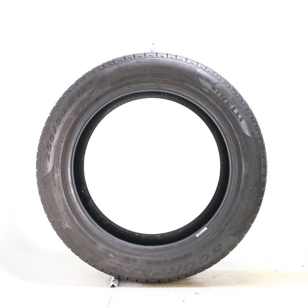 Set of (2) Used 255/50R19 Pirelli Scorpion Winter Run Flat 107V - 5.5-7/32 - Image 6