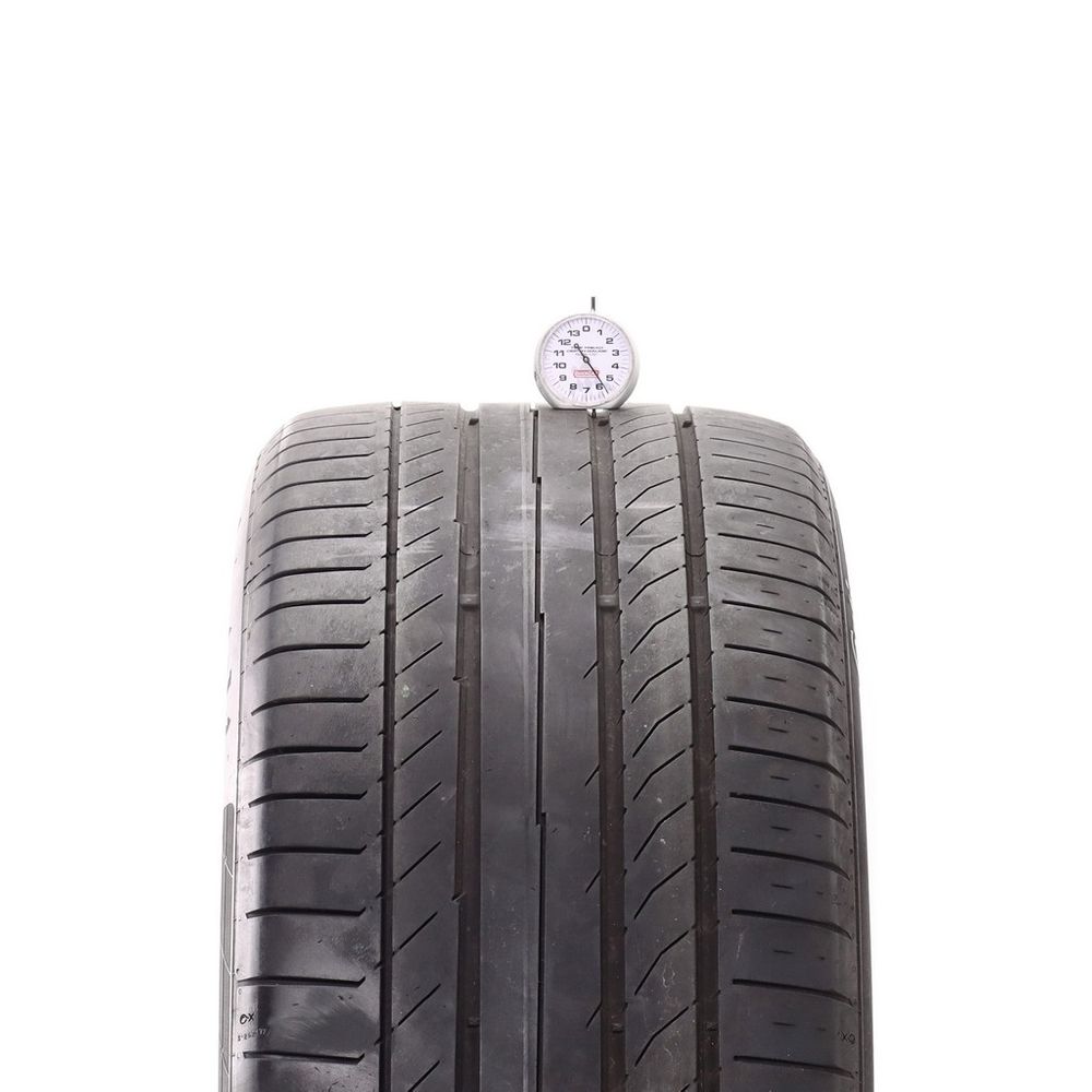 Set of (2) Used 285/40R22 Continental ContiSportContact 5 ContiSeal 110Y - 5.5-6/32 - Image 2