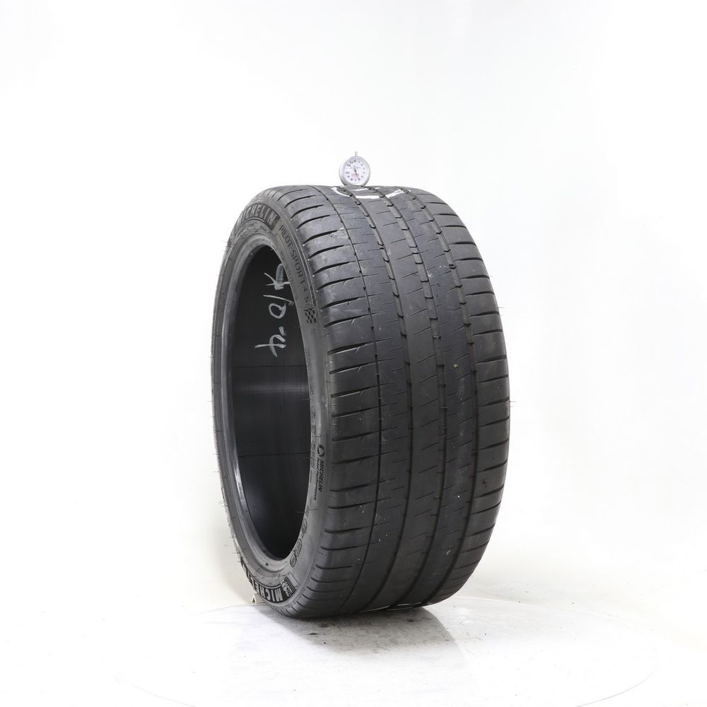 Set of (2) Used 285/35ZR20 Michelin Pilot Sport 4 S 104Y - 5-6/32 - Image 4