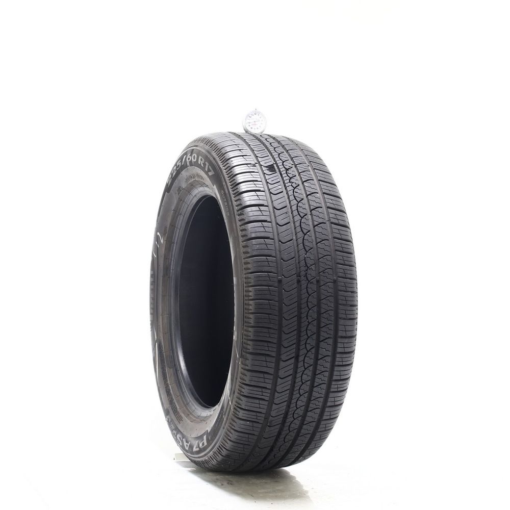 Set of (2) Used 225/60R17 Pirelli P7 AS Plus 3 99V - 9.5/32 - Image 1