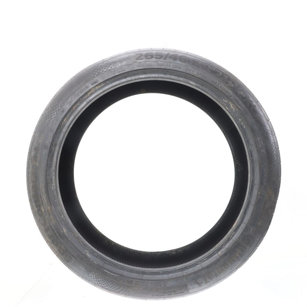 Set of (4) Used 265/40ZR21 Continental SportContact 6 105Y - 5/32 - Image 3