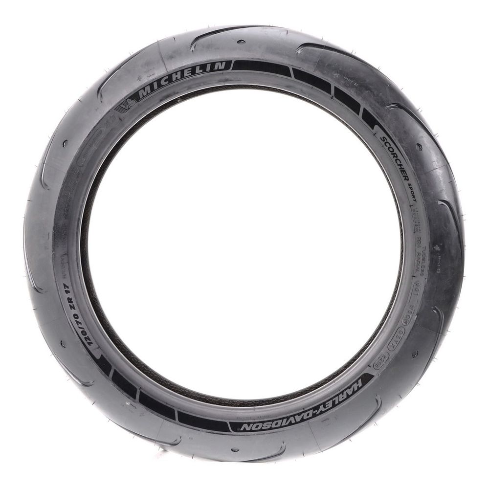 Set of (2) New 120/70ZR17 Michelin Scorcher Sport 2CT 58W - Image 3