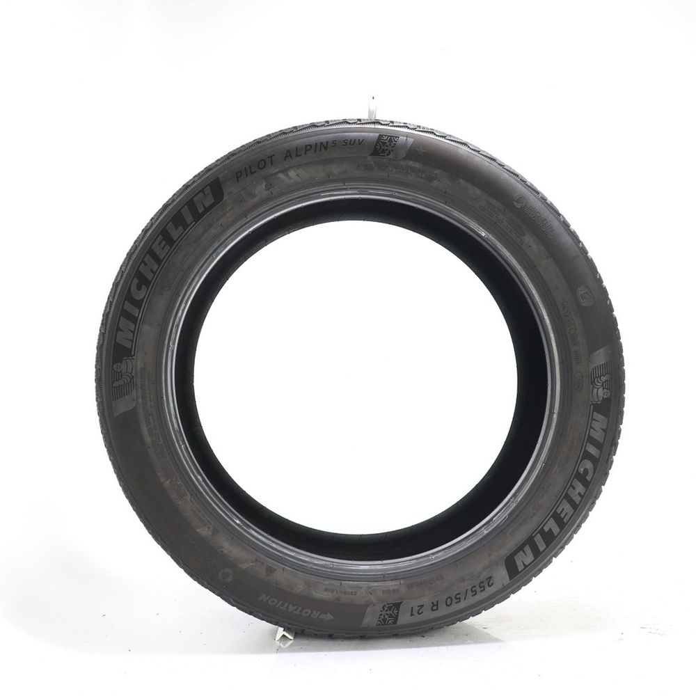 Used 255/50R21 Michelin Pilot Alpin 5 SUV 109H - 7/32 - Image 3