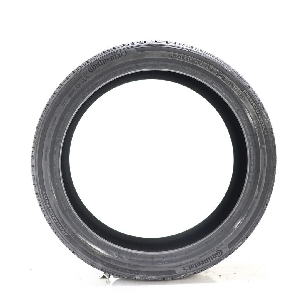 Set of (2) New 245/35R20 Continental ProContact TX 95H - 9.5/32 - Image 3
