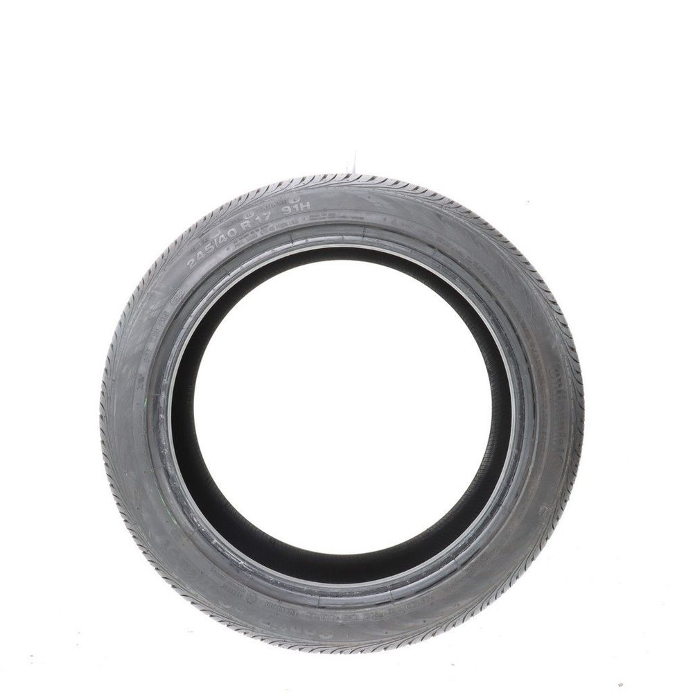 Set of (2) Used 245/40R17 Continental ContiProContact MO 91H - 9/32 - Image 3