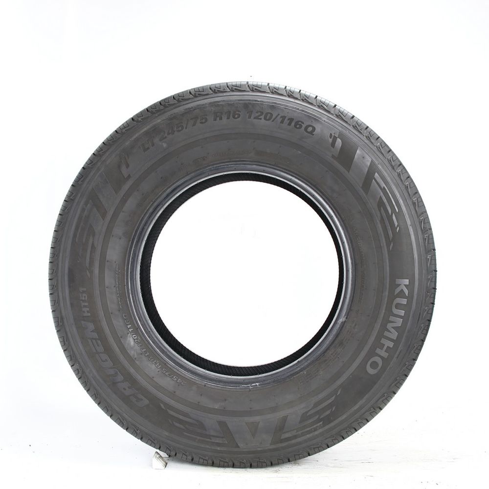 Set of (2) Used LT 245/75R16 Kumho Crugen HT51 120/116Q E - 6.5-7.5/32 - Image 6