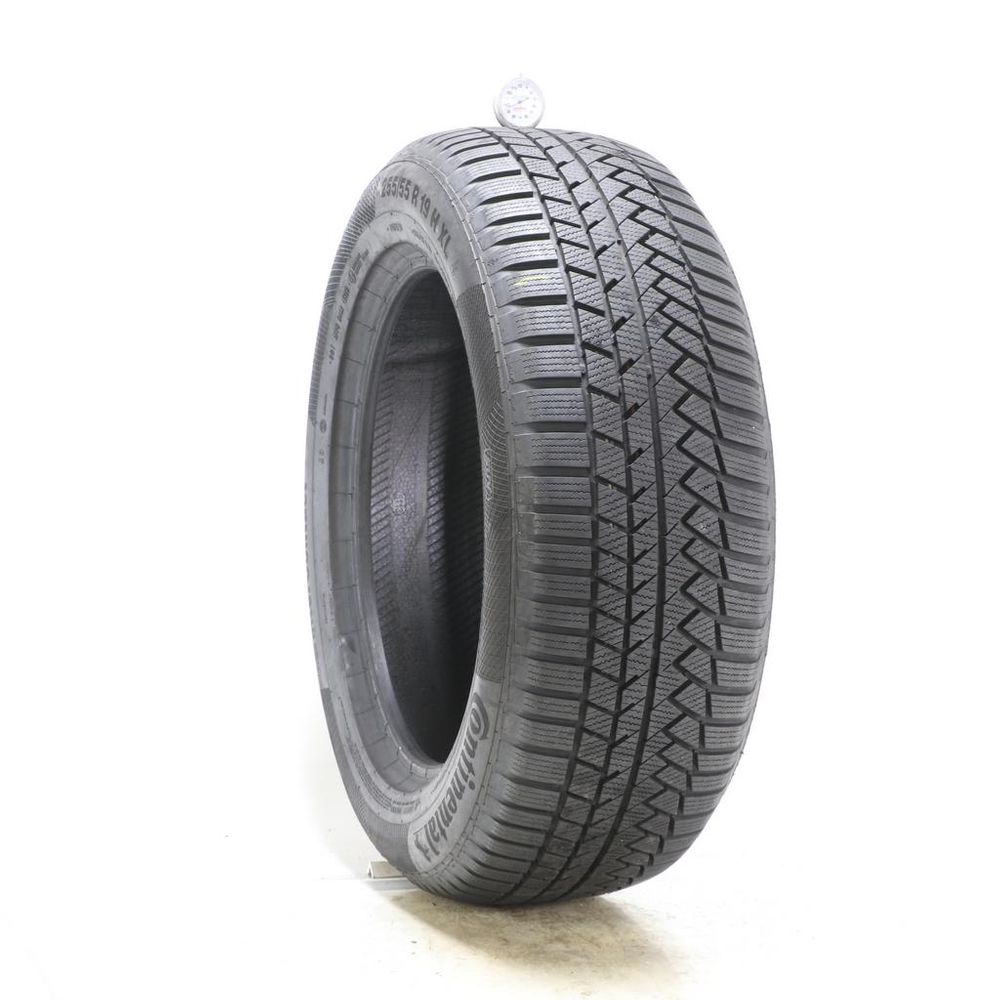 Used 255/55R19 Continental WinterContact TS850P SUV AO 111H - 9.5/32 - Image 1