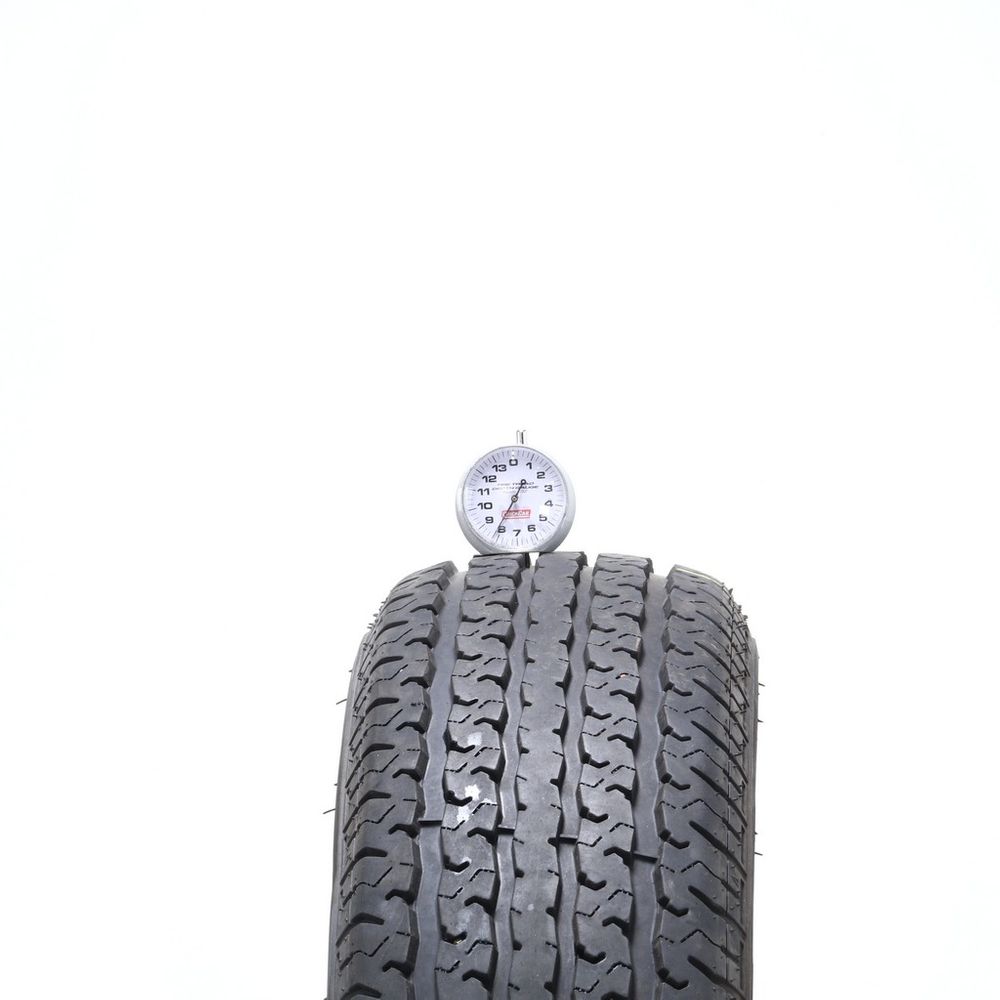 Set of (2) Used ST 205/75R14 Trailer King II ST Radial 100/96L - 8/32 - Image 2
