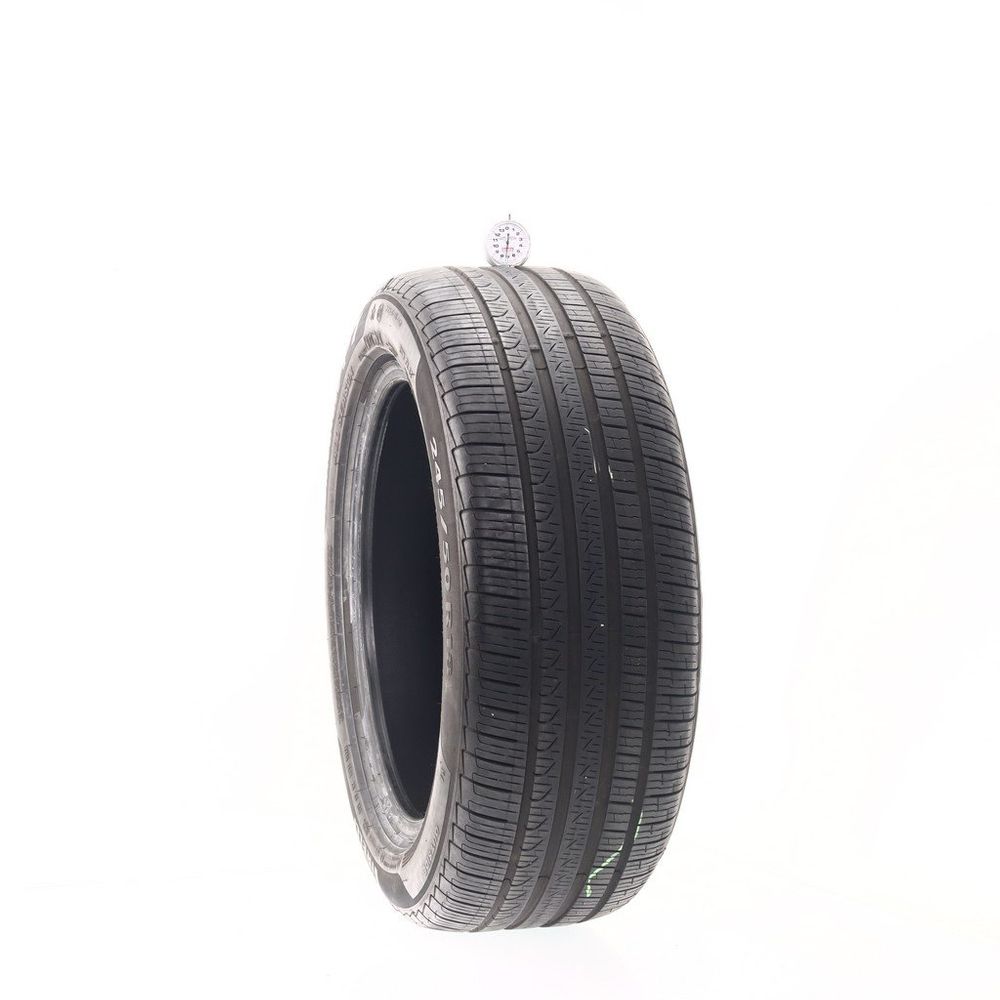 Set of (2) Used 245/50R18 Pirelli Cinturato P7 Run Flat 100V - 7-7.5/32 - Image 1