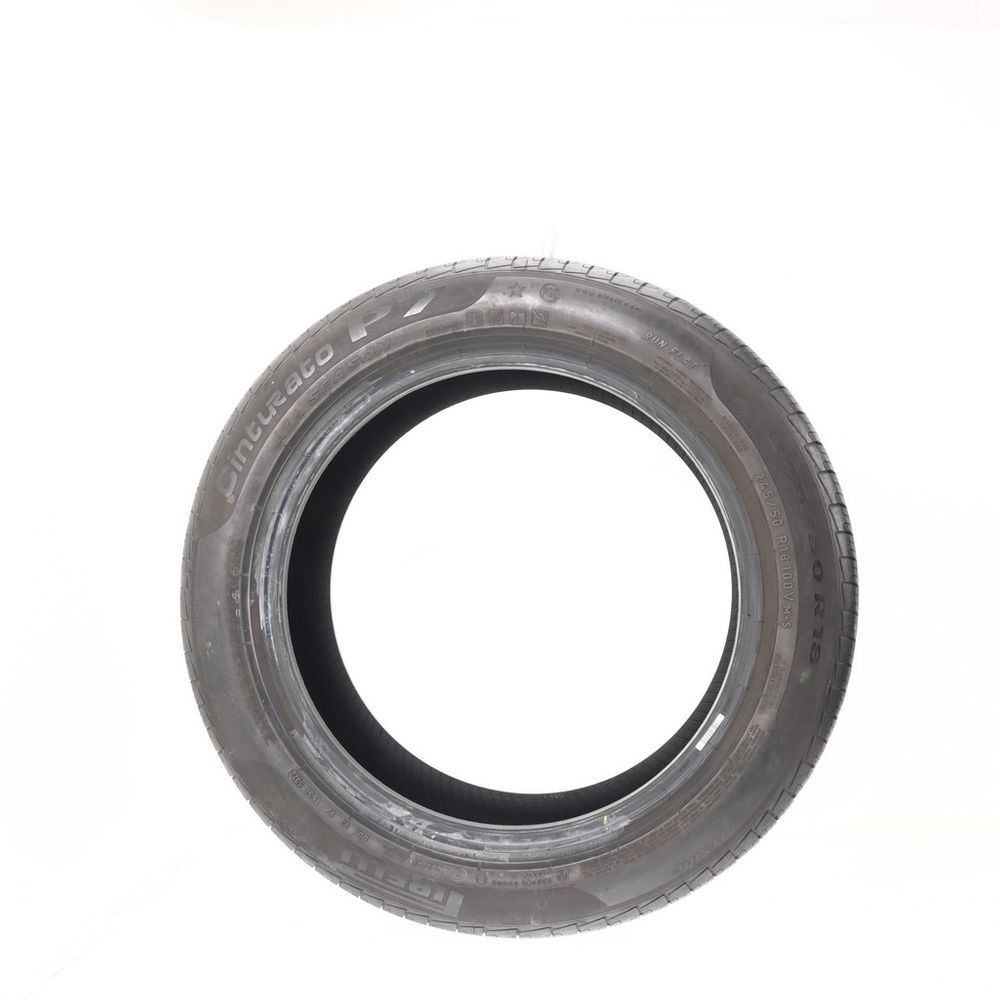 Set of (2) Used 245/50R18 Pirelli Cinturato P7 Run Flat 100V - 7-7.5/32 - Image 3