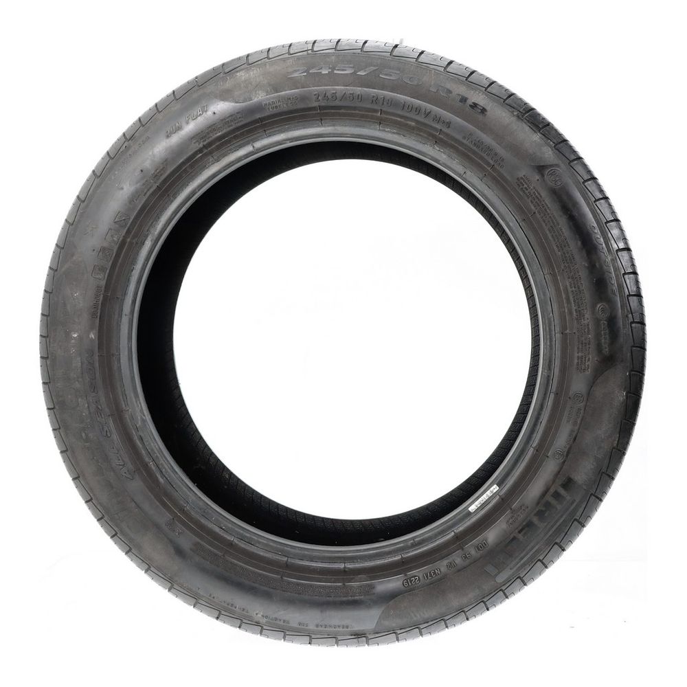 Set of (2) Used 245/50R18 Pirelli Cinturato P7 Run Flat 100V - 7-7.5/32 - Image 6