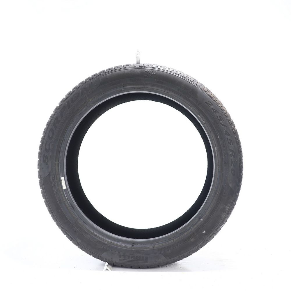 Set of (2) Used 245/45R20 Pirelli Scorpion Winter 103V - 6-6.5/32 - Image 3