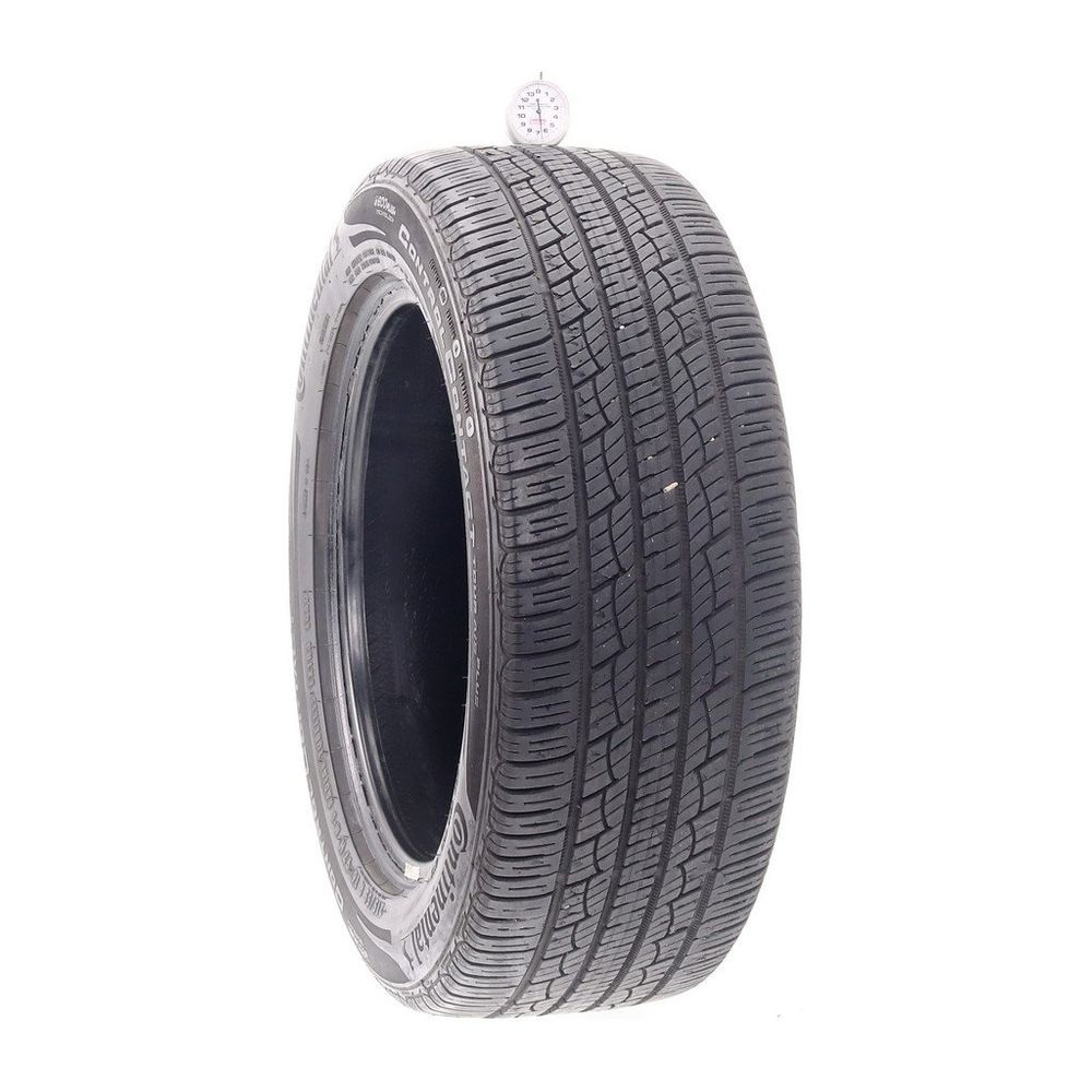 Set of (2) Used 215/55R16 Continental ControlContact Tour A/S Plus 97H - 6.5-8/32 - Image 1