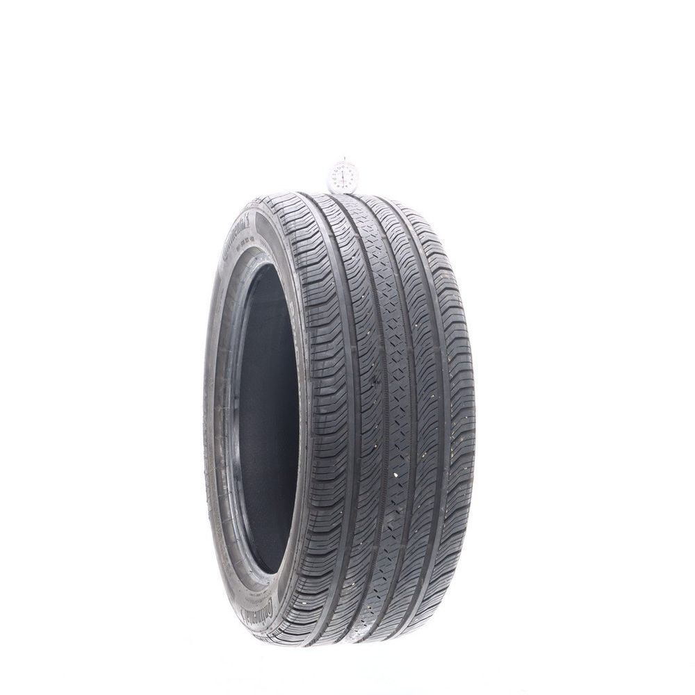 Set of (2) Used 245/45R18 Continental ProContact TX AO 100H - 6.5/32 - Image 1