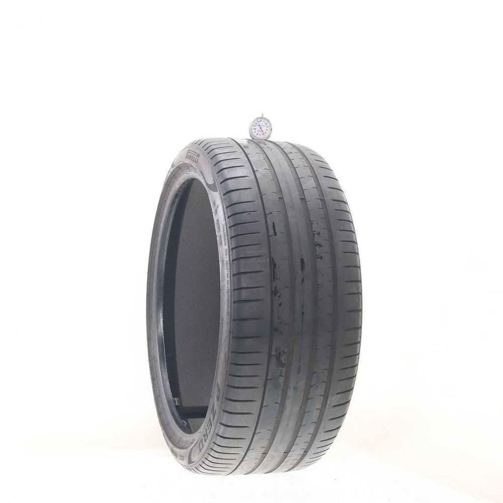 Used 265/35R21 Pirelli P Zero PZ4 LM1 Elect PNCS 103Y - 5.5/32 - Image 1