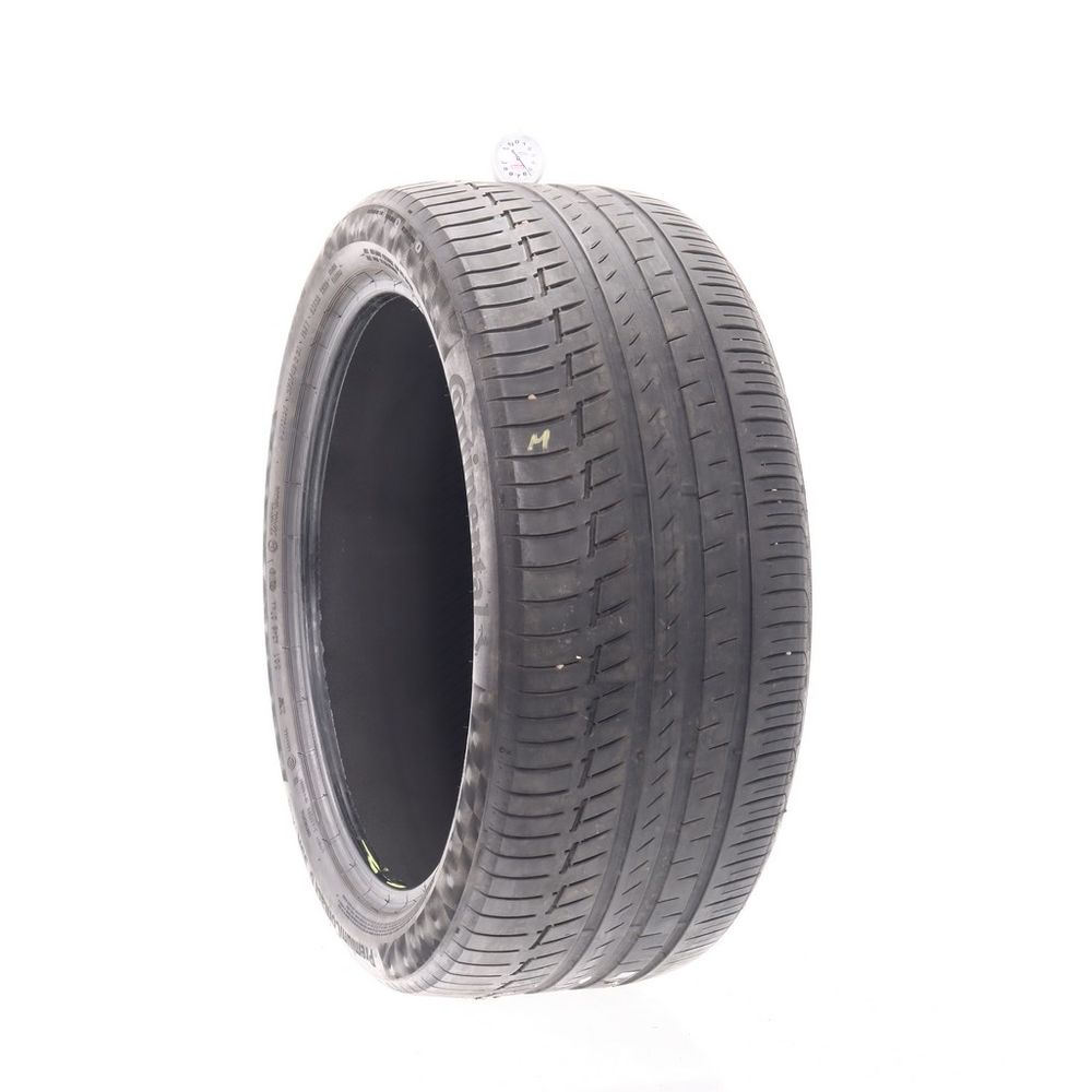 Set of (4) Used 275/40R21 Continental PremiumContact 6 SSR 107Y - 5.5/32 - Image 1