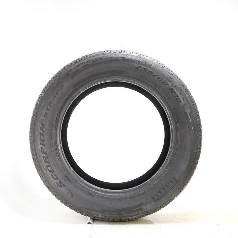Set of (2) Used 255/60R19 Pirelli Scorpion Strada 109H - 8-9/32 - Image 6