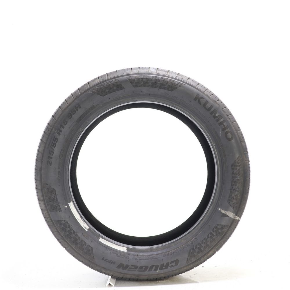 Driven Once 215/55R18 Kumho Crugen HP71 95H - 9.5/32 - Image 3