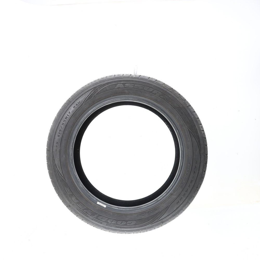 Set of (2) Used 215/55R17 Goodyear Assurance All-Season 94H - 6-7.5/32 - Image 6