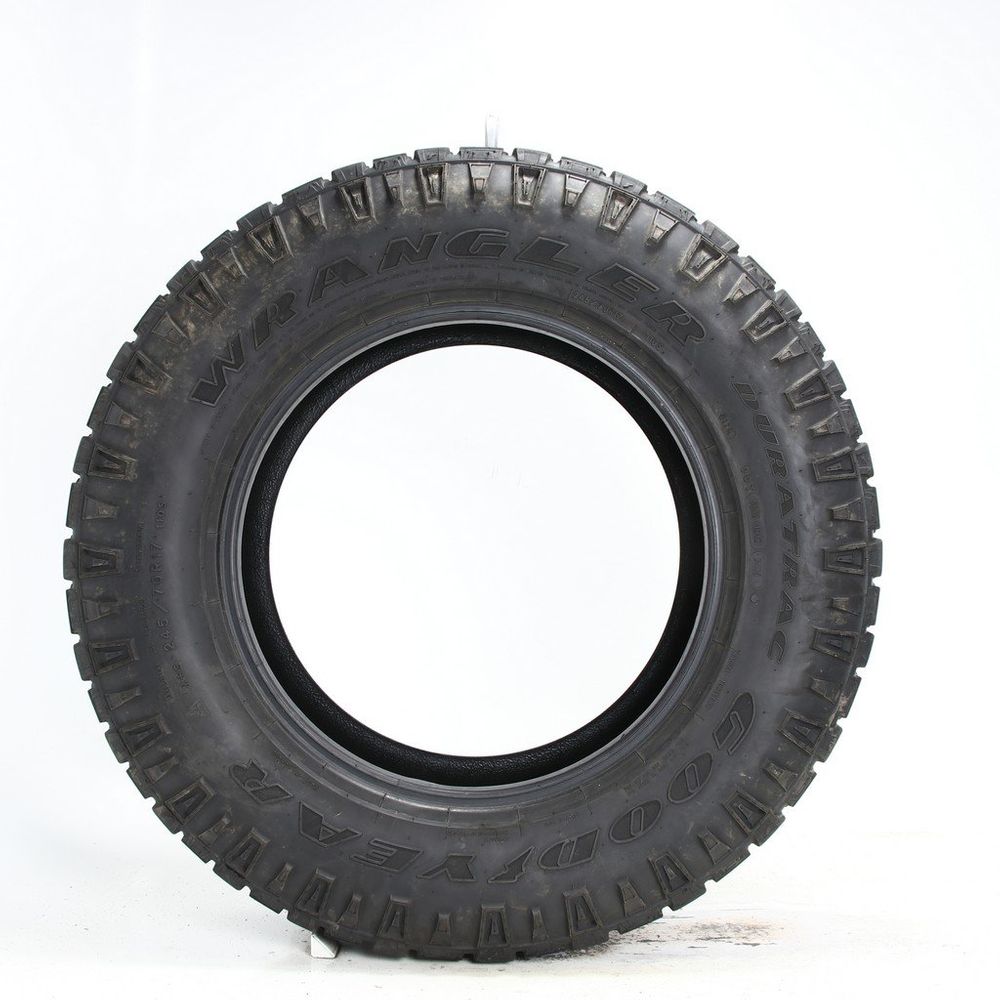 Set of (2) Used 245/70R17 Goodyear Wrangler Duratrac 110S - 10.5-12/32 - Image 3