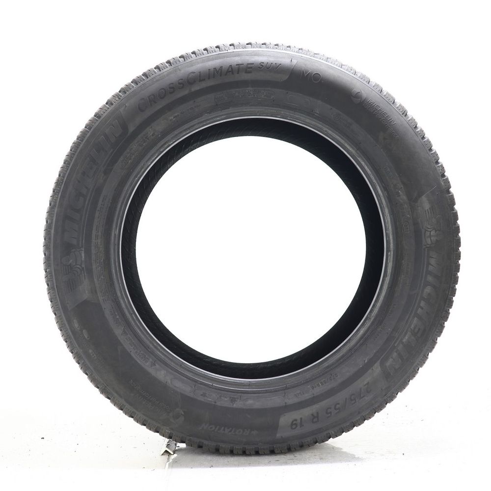 Set of (2) Driven Once 275/55R19 Michelin CrossClimate SUV MO 111V - 9/32 - Image 3