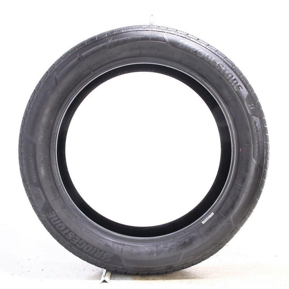 Set of (4) Used 245/50R20 Bridgestone WeatherPeak 102V - 7.5-8.5/32 - Image 3