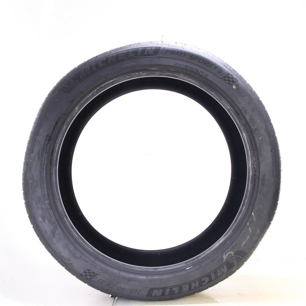 Set of (2) Used 285/40ZR22 Michelin Pilot Sport 4 S MO1 110Y - 8-9/32 - Image 6