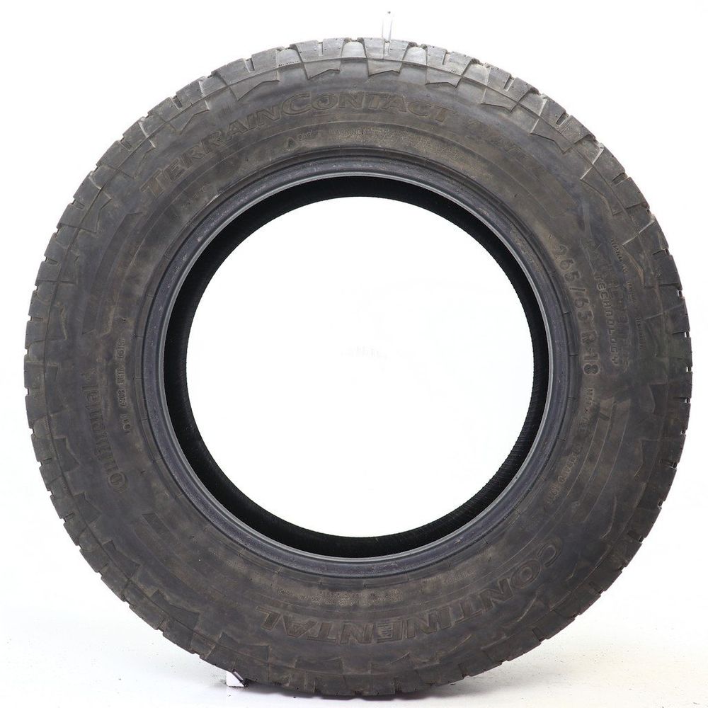 Set of (2) Used 265/65R18 Continental TerrainContact AT 114T - 7-7.5/32 - Image 3