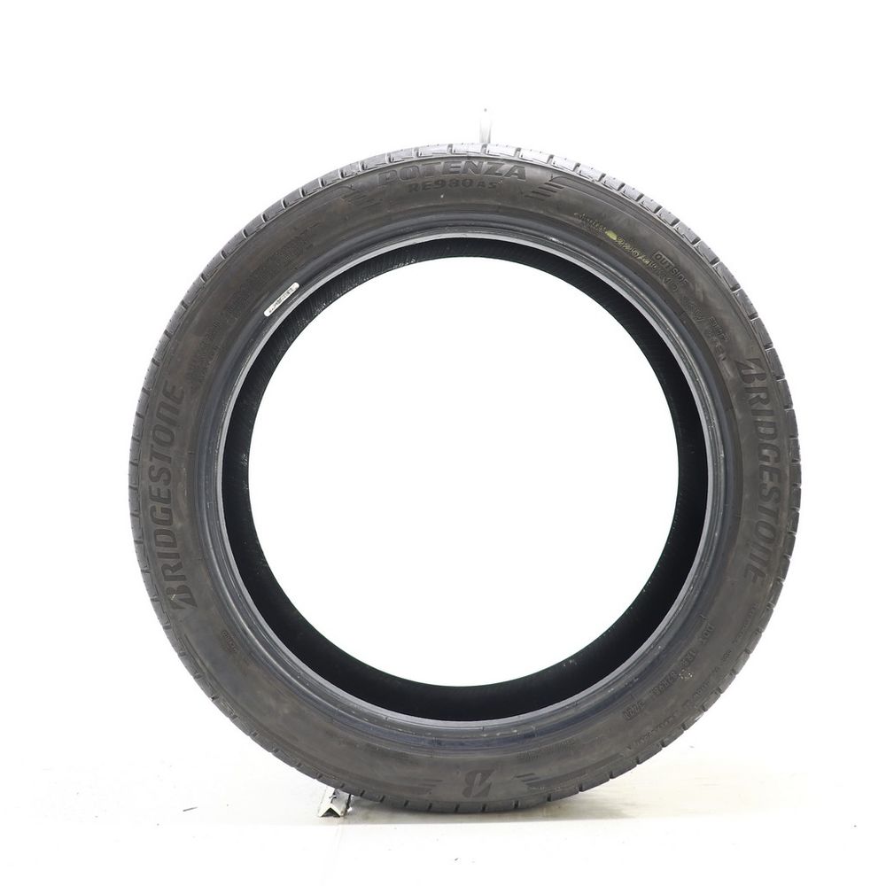 Set of (2) Used 225/45R19 Bridgestone Potenza RE980AS+ 96W - 8-9/32 - Image 3