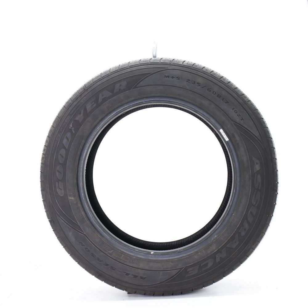 Set of (2) Used 235/60R17 Goodyear Assurance All-Season 102T - 6-7/32 - Image 3