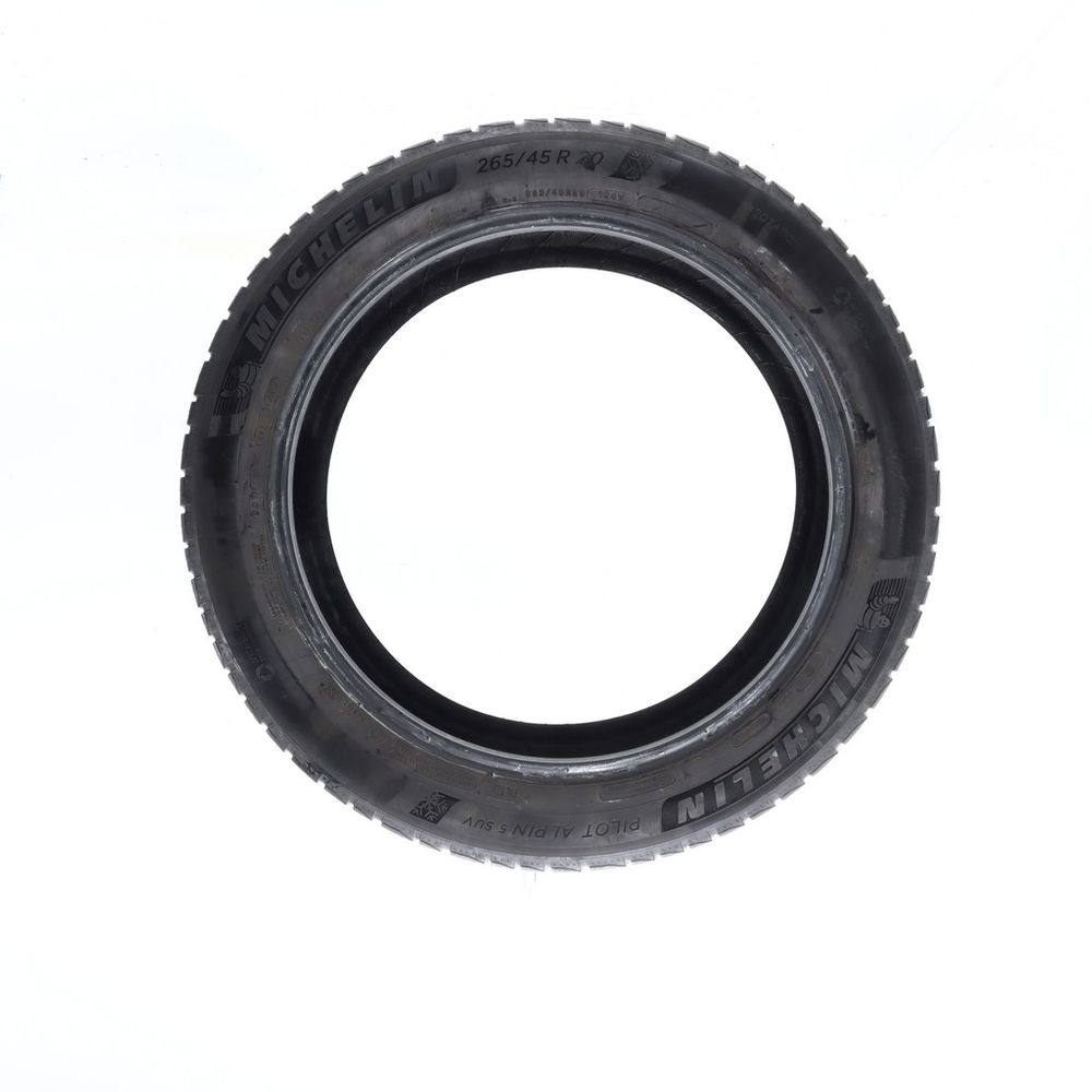 Set of (2) Used 265/45R20 Michelin Pilot Alpin 5 SUV NO 104V - 5.5-7/32 - Image 3