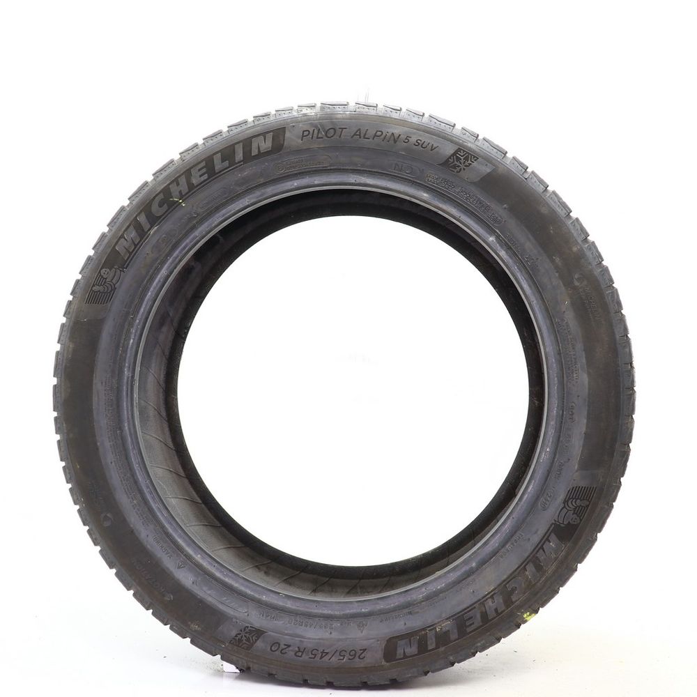 Set of (2) Used 265/45R20 Michelin Pilot Alpin 5 SUV NO 104V - 5.5-7/32 - Image 6