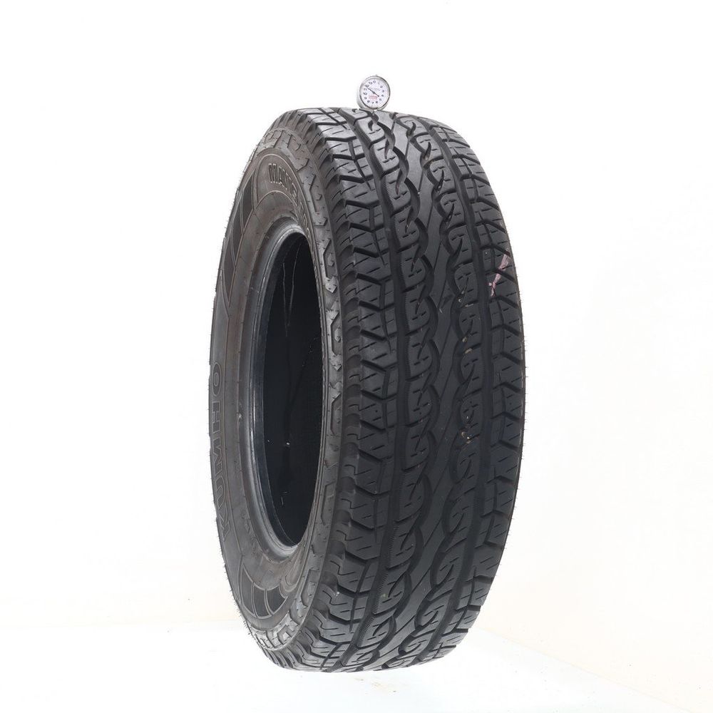 Set of (2) Used LT 275/70R18 Kumho Mavis Mountaineer APT 125/122S E - 11.5-12.5/32 - Image 1