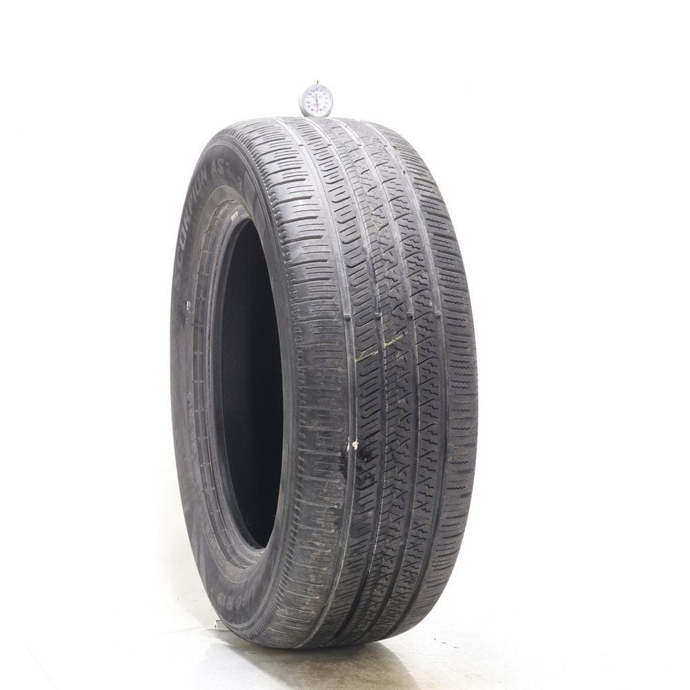 Set of (2) Used 255/60R19 Pirelli Scorpion AS Plus 3 109H - 6.5-8/32 - Image 1