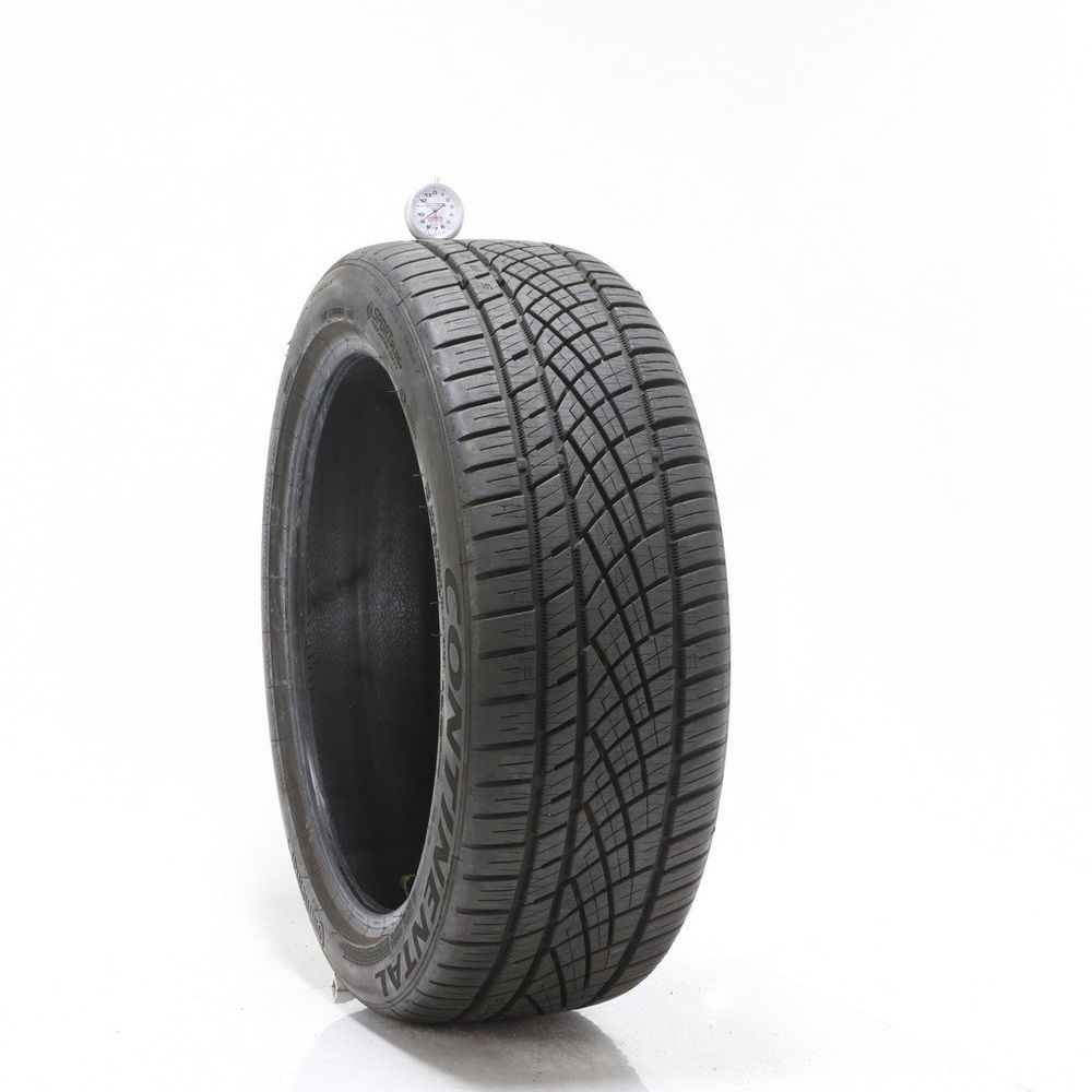 Set of (2) Used 225/45ZR19 Continental ExtremeContact DWS06 Plus 92W - 9-9.5/32 - Image 1