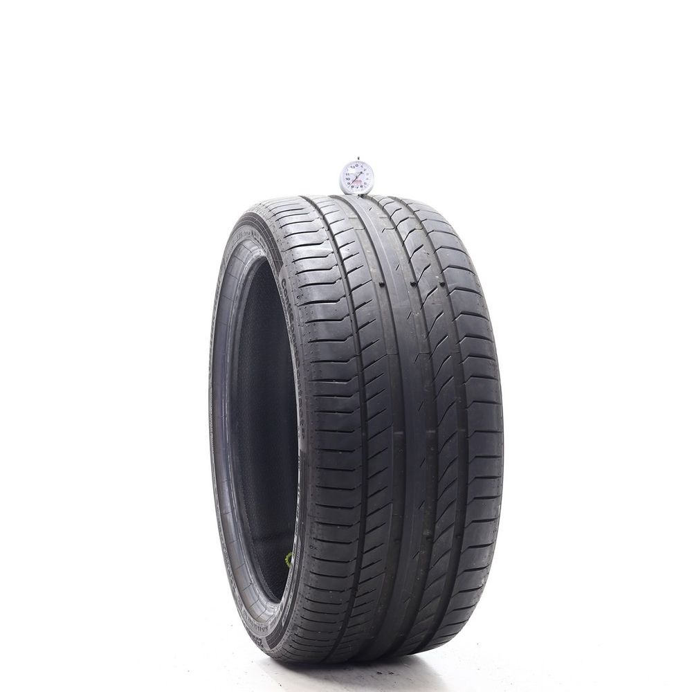 Used 255/35R19 Continental ContiSportContact 5P AO 96Y - 8.5/32 - Image 1