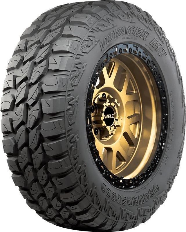 Set of (2) New LT 35X12.5R18 Groundspeed Voyager MT 123Q - Image 1