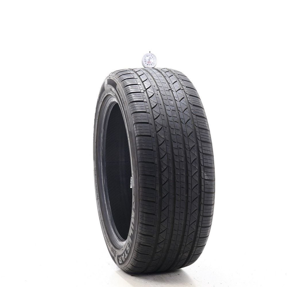 Set of (2) Used 245/45R18 Milestar MS932 Sport 100V - 7.5-8/32 - Image 1